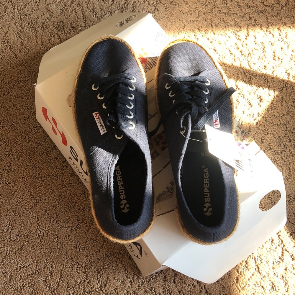 Superga Paltform Espadrilles